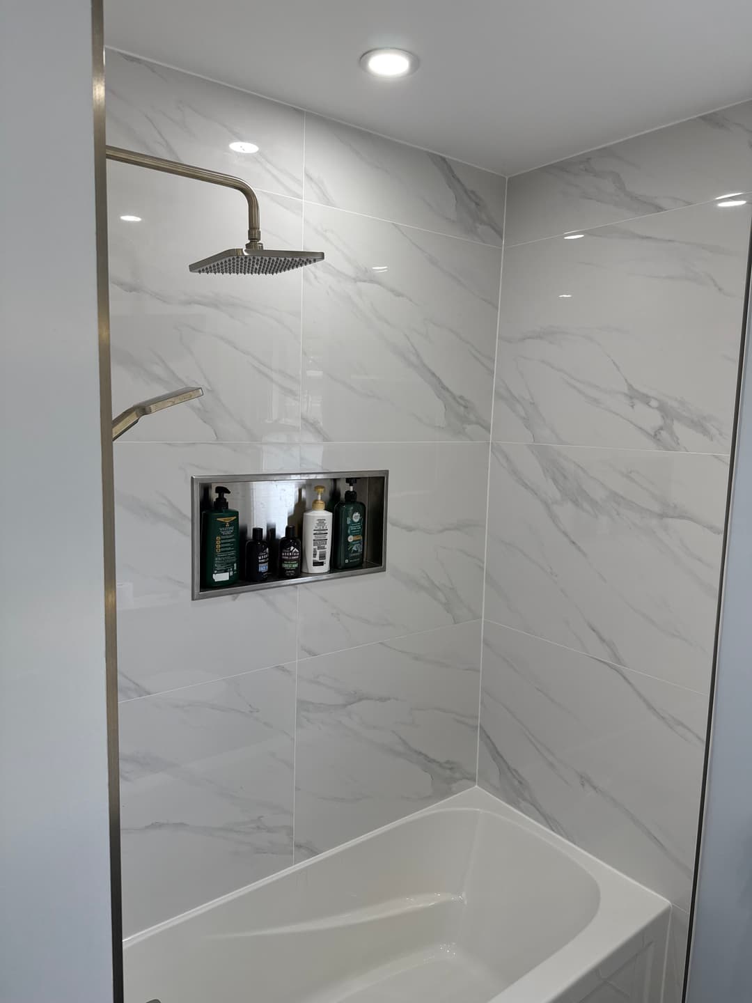 Modern bathroom renovation with quality finishes