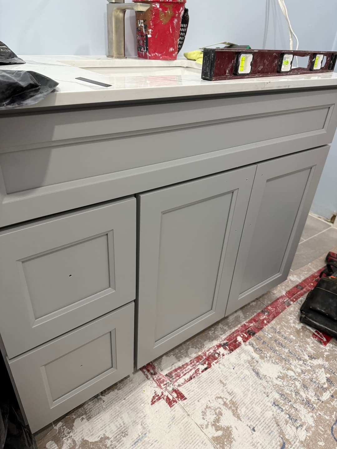 Elegant bathroom renovation with modern design