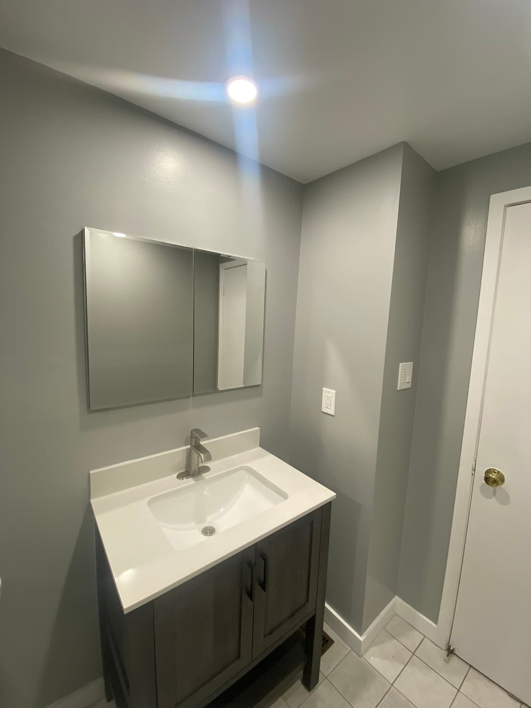 Contemporary bathroom design with elegant finishes